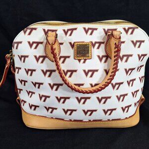 Dooney & Bourke Collegiate Virginia Tech Purse Tote Satchel NWOT